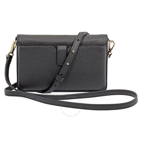 michael kors phone crossbody black|michael kors smartphone crossbody.